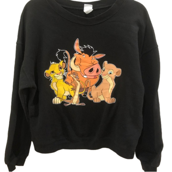 DISNEY sweatshirt with Lion King characters.  Size XL - Picture 1 of 6